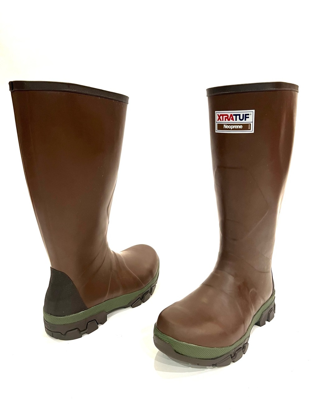 XtraTuf 15" Altitude Legacy Brown Neoprene Rubber Waterproof Boots 8 NEW